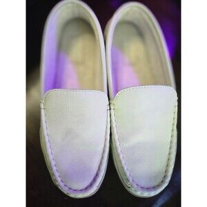 MySlippers by MyPillow Women’s Mint Green Leather Loafers Size 10 – Lightly Worn